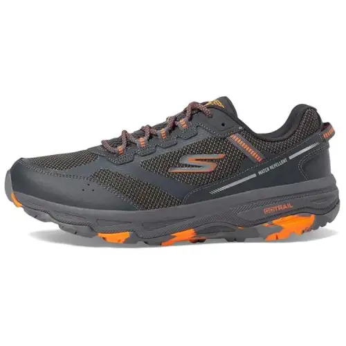 Skechers Low top Running Shoes Men's Gray Orange