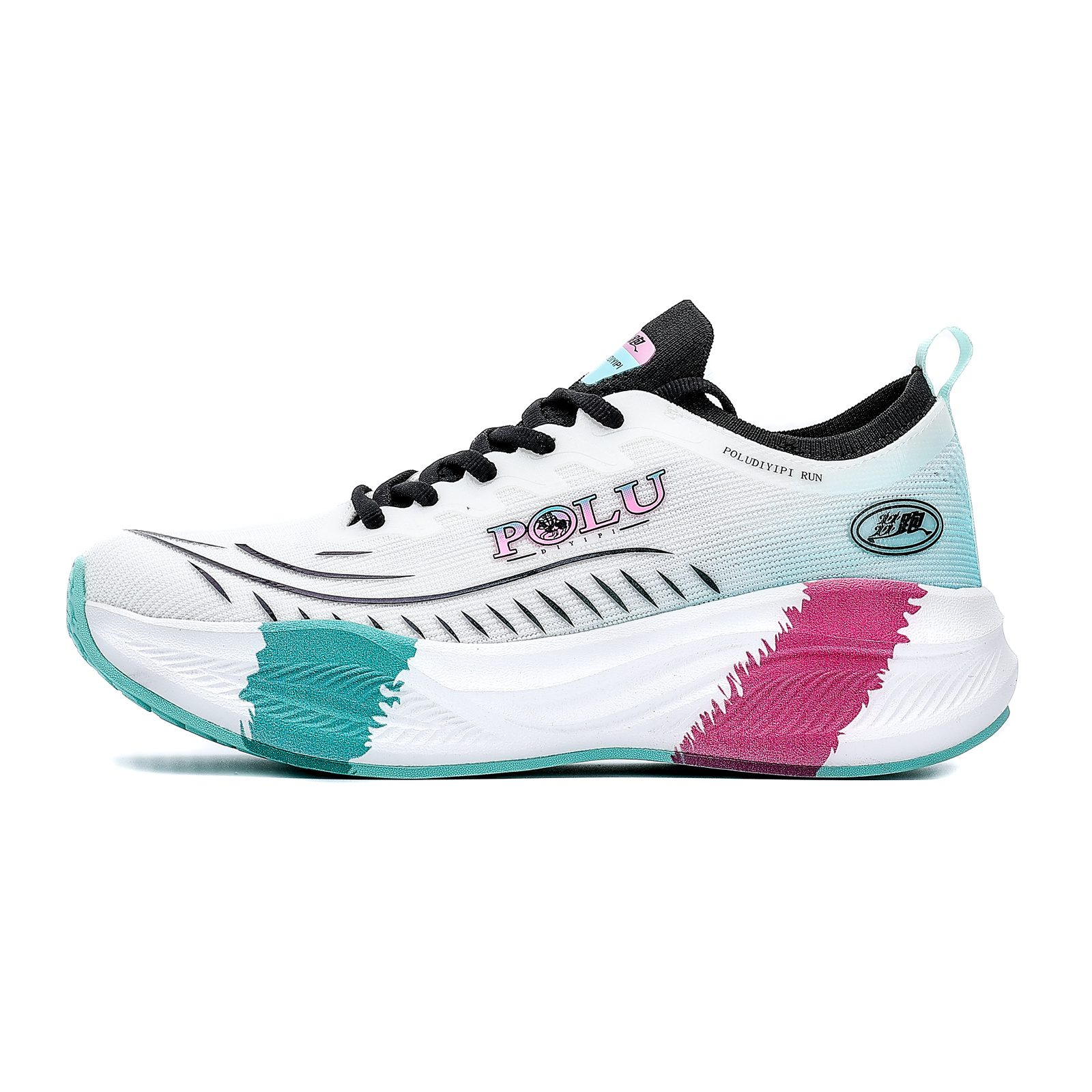 POLUDIYIPI Run GT3.0 PRO Breathable Impact Resistant Lightweight Rebound Low top Carbon Plate Sprint Running Shoes