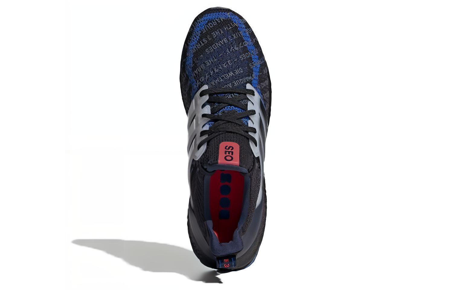 Кроссовки adidas ULT "Seoul" (черно-синий) — Чёрный / синий / белый / серый — фото 5
