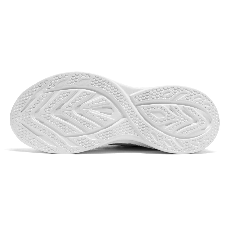 Binary Cushioning Rebound Lightweight Slip Resistant Low top Running Shoes Men’s Ivory White