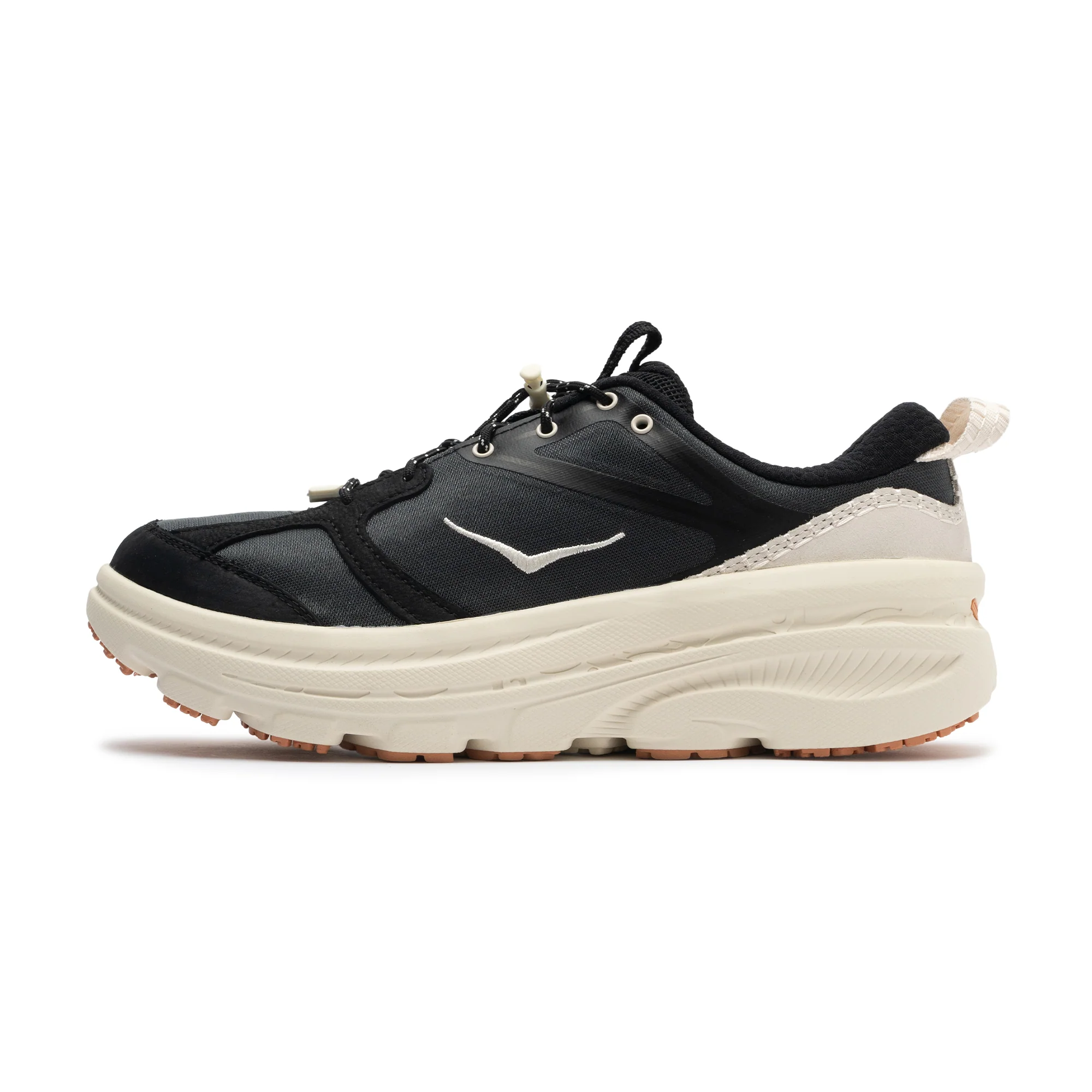 Кроссовки HOKA HOKA ONE ONE Bondi B3 LS (черно-белые)