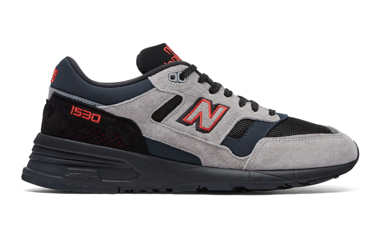 New Balance NB 1530 Low top Running Shoes Unisex Gray Red