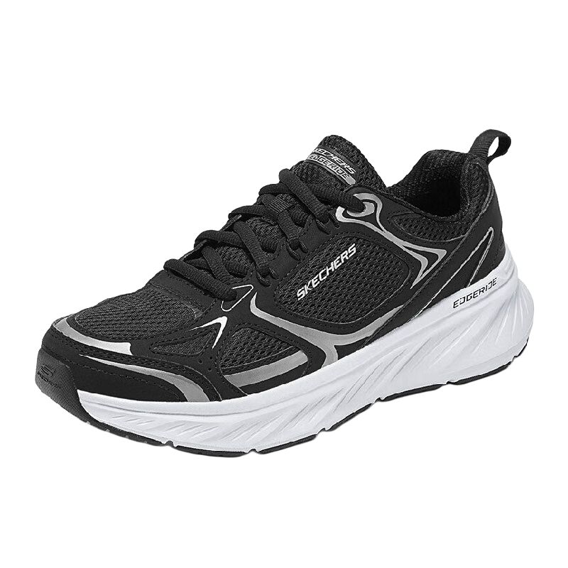 Skechers Edgeride Wear resistant And Lightweight Low top Running Shoes Men’s Black