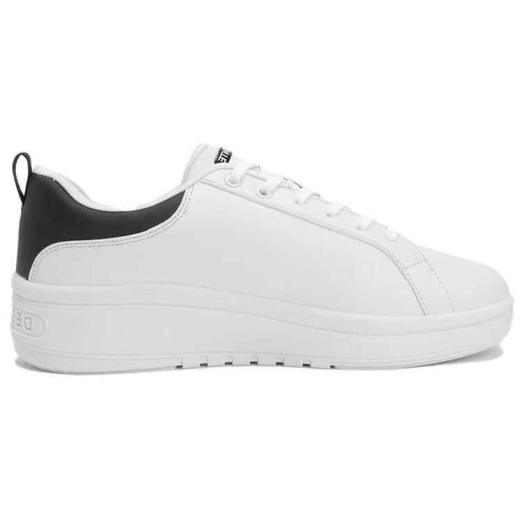 DESCENTE Slip Resistant Abrasion Resistant Slip Resistant Abrasion Resistant Low top Casual Running Shoes Unisex White