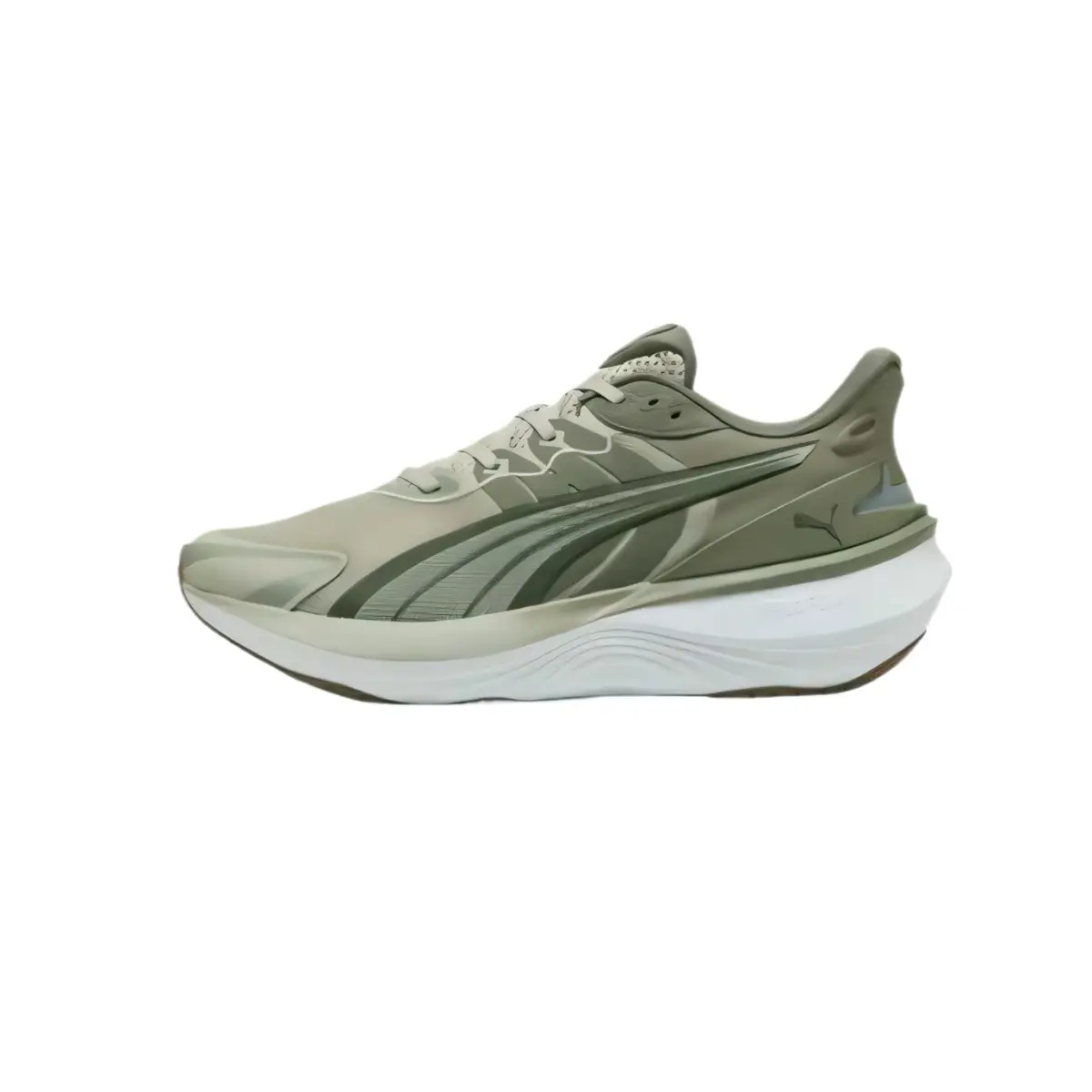 PUMA SCEND Comfortable Abrasion Resistant Low top Casual Running Shoes Unisex Gray Green