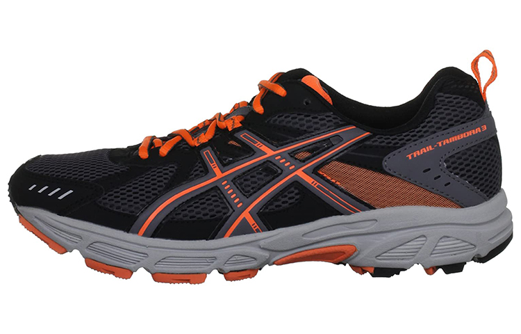 Asics Trail Tambora 3 Trail Tambora 3 Low top Running Shoes Men's Black Orange