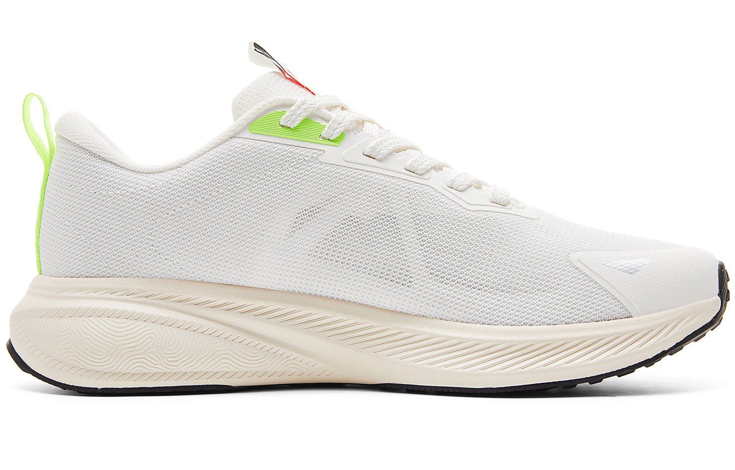 PEAK Taichi Sprint Cushioning Slip Resistant Abrasion Resistant Rebound Lightweight Low top Running Shoes Men’s White