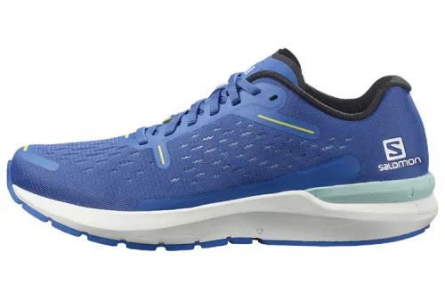 SALOMON Sonic 4 Comfortable Fabric Abrasion Resistant Low top Running Shoes Men's Blue