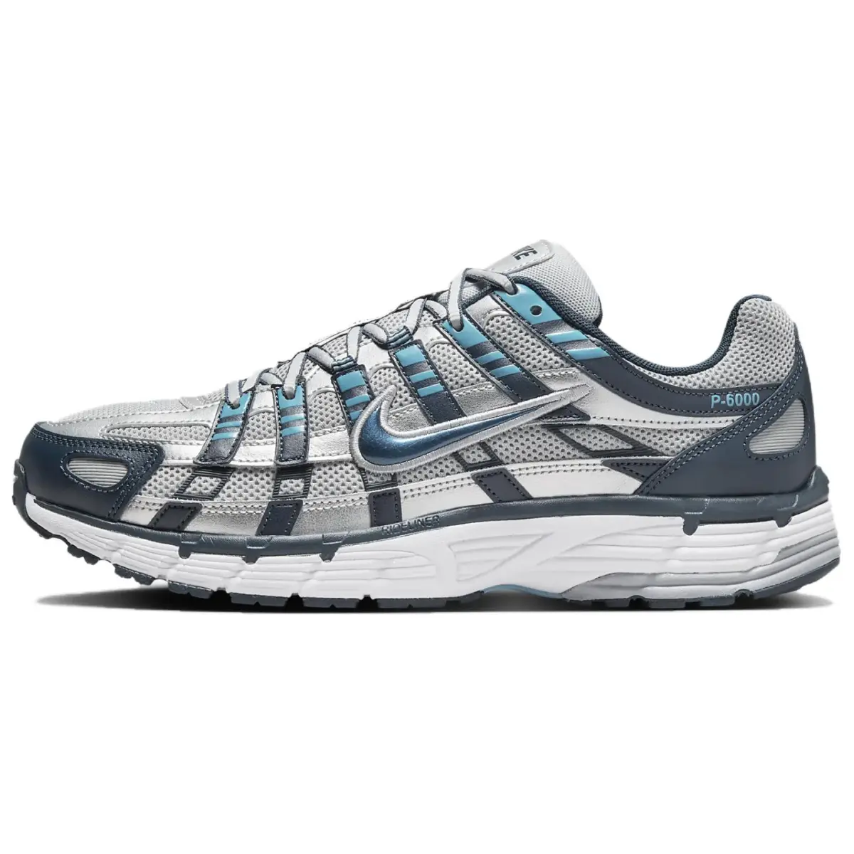 Nike P 6000 Soft And Comfortable Low top Running Shoes Unisex Blue