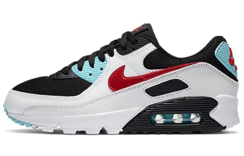 Nike Air Max 90 Aqua Red White Black Women's