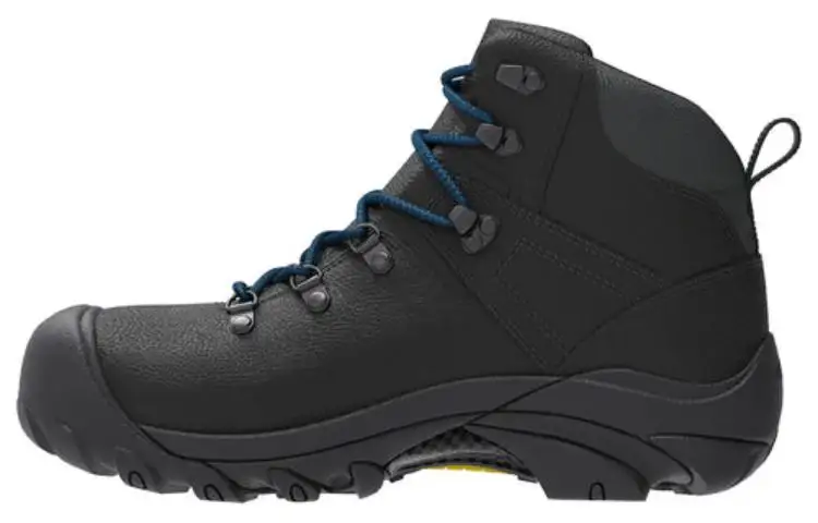 Keen Pyrenees Slip Resistant Abrasion Resistant Slip Resistant Abrasion Resistant High top Outdoor Shoes Men's Black
