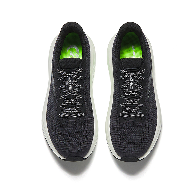 Anta Innovation Run 6 Cushioning Rebound Low top Casual Running Shoes Men’s Basic Black