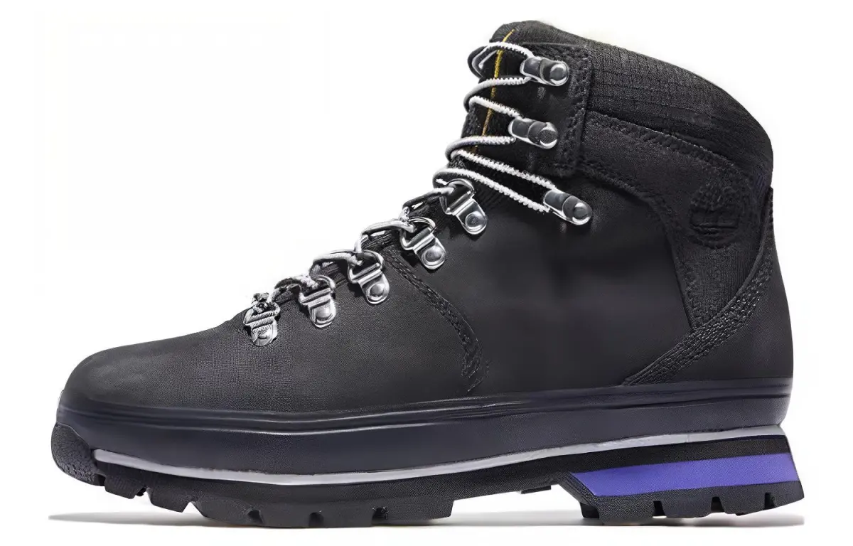 Timberland Euro Hiker Ankle Boots Women's Black Blue