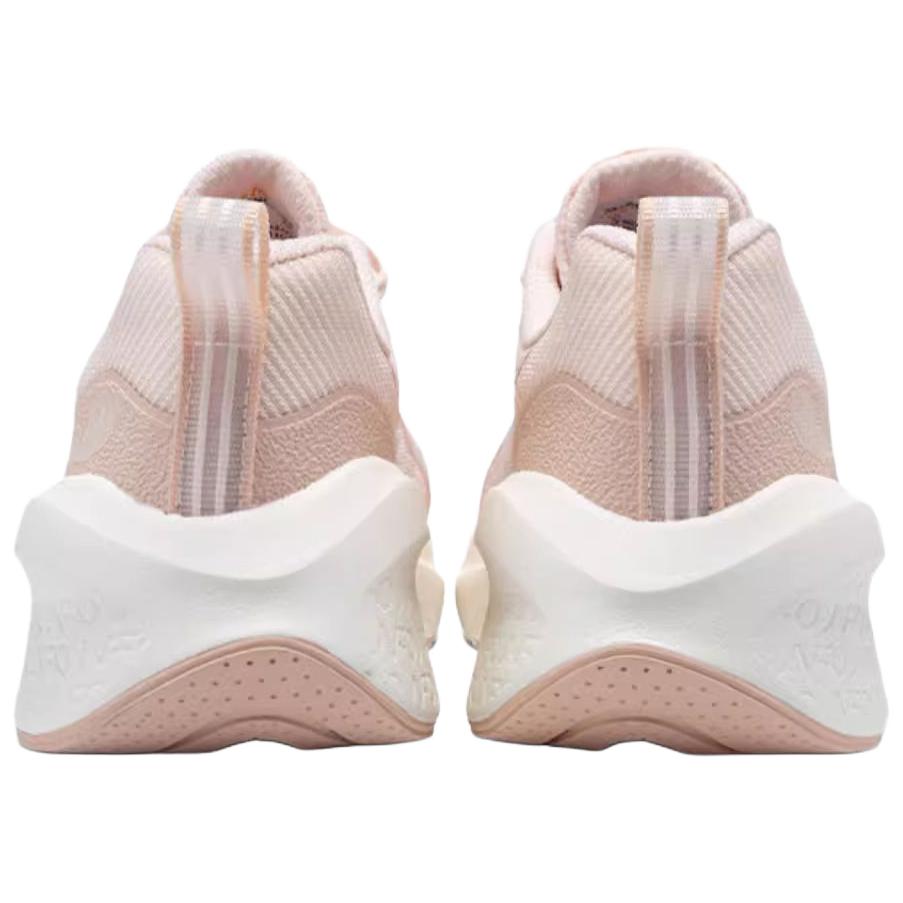 361° Slip Resistant Abrasion Resistant Low top Casual Training Running Shoes Women’s White Pink Feather White