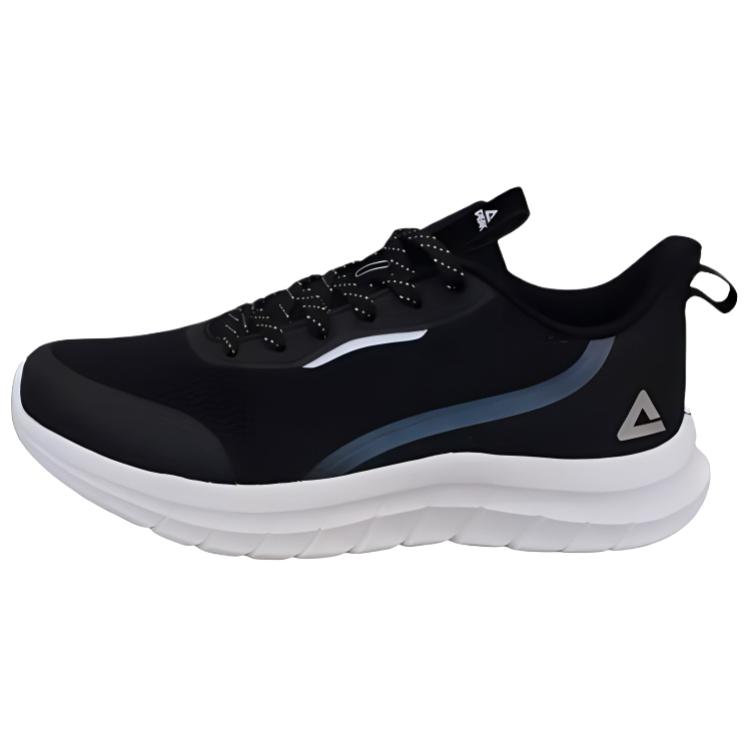 PEAK Comfortable And Breathable Cushioning, Wear Resistant Low top Running Shoes Women’s Black White