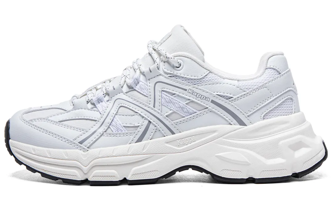 Kappa Venice Back to Back Low top Chunky Sneakers Unisex White Gray