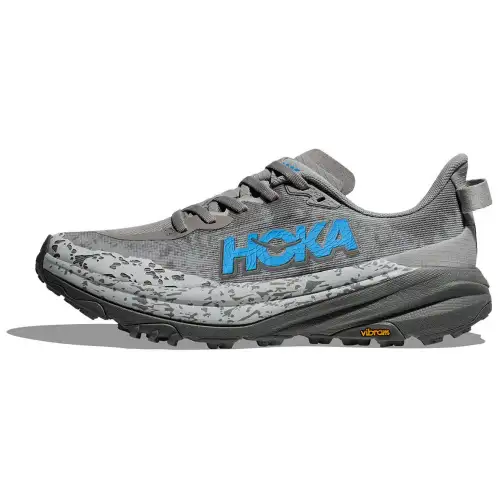 HOKA ONE ONE SPEEDGOAT 6 Slip Resistant Low top Running Shoes Women's Gray Blue