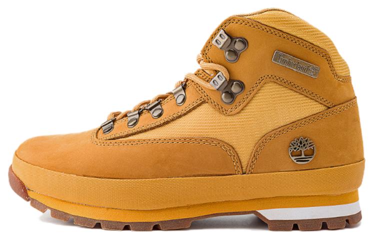 Мужские ботинки Timberland euro hiker (коричневые)