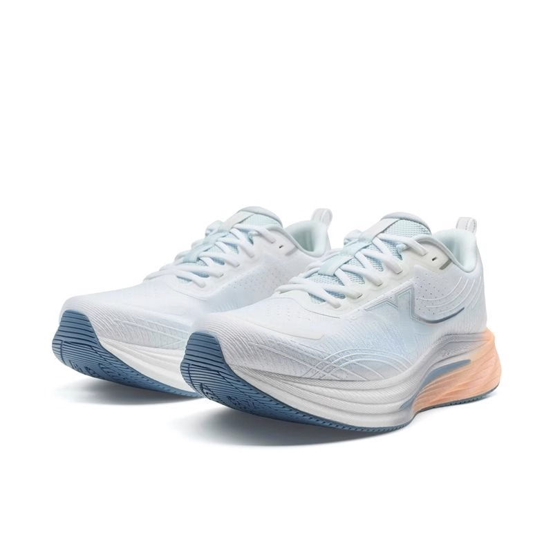 XTEP Yingqing 3.0 Running Shoes Women’s Low Top Classic White/Moonstone Blue