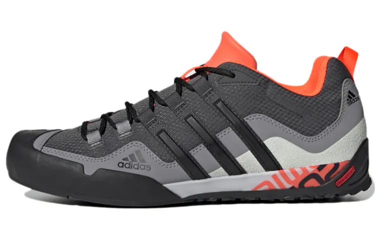 Adidas Terrex Swift Cushioning Abrasion Resistant Low top Outdoor Shoes Women's Gray Black