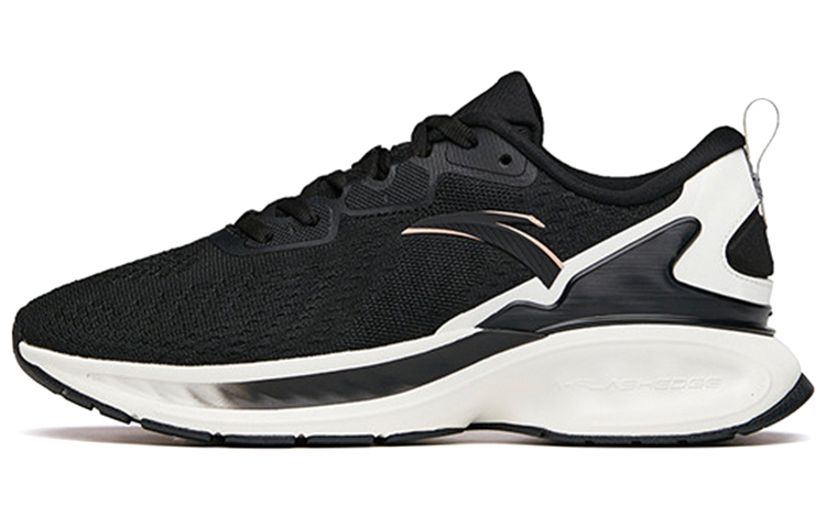 Anta Tron 1.5 Cushioning Breathable Abrasion Resistant Slip Resistant Low top Running Shoes Women's Black White