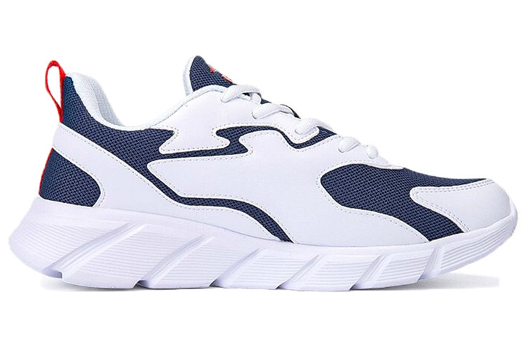Erke Cushioning Slip Resistant Breathable Cushioning Slip Resistant Breathable Low top Running Shoes Men’s Blue White
