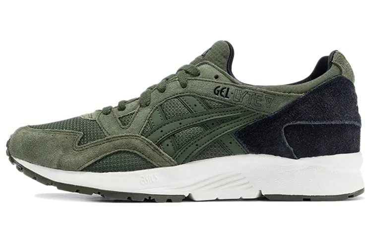 Asics Gel Lyte 5 Low top Running Shoes Men's Army Green