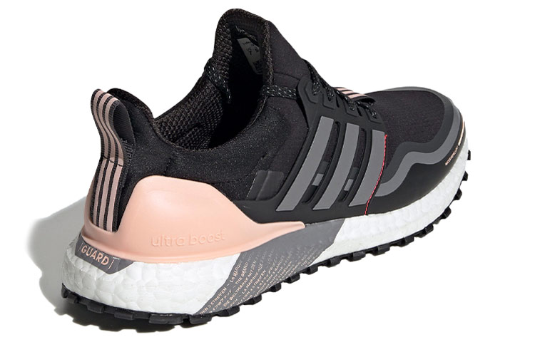 Женские кроссовки adidas ULT (черно-серо-розовые) — фото 4