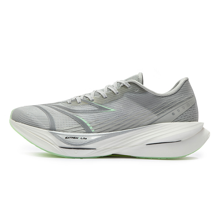 361° Feitian ET Low top Full Length Carbon Plate Training Racing Running Shoes Men’s Gray