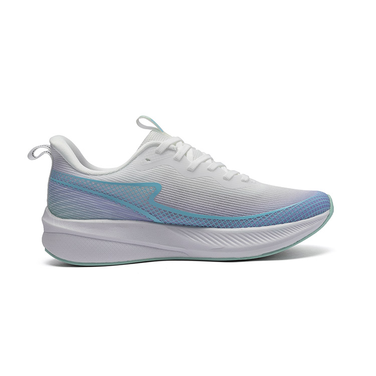 LPMX Cushioning Breathable Slip Resistant Low top Carbon Plate Running Shoes, Outdoor Sports Shoes Unisex Purple Blue