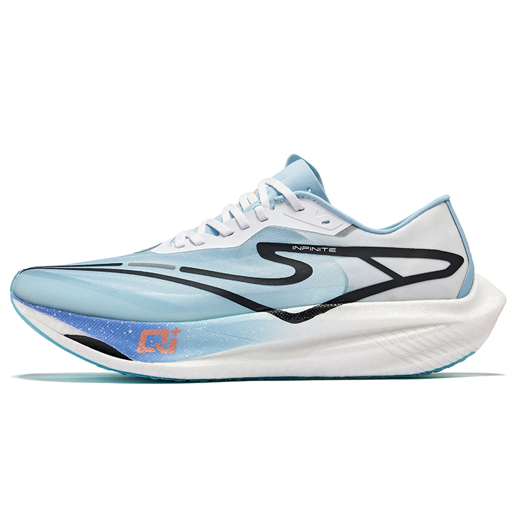Erke Cyan Realm 2.0 Cushioning Rebound Low top EVA Midsole/Rubber Outsole Marathon Training Race Running Shoes Men’s