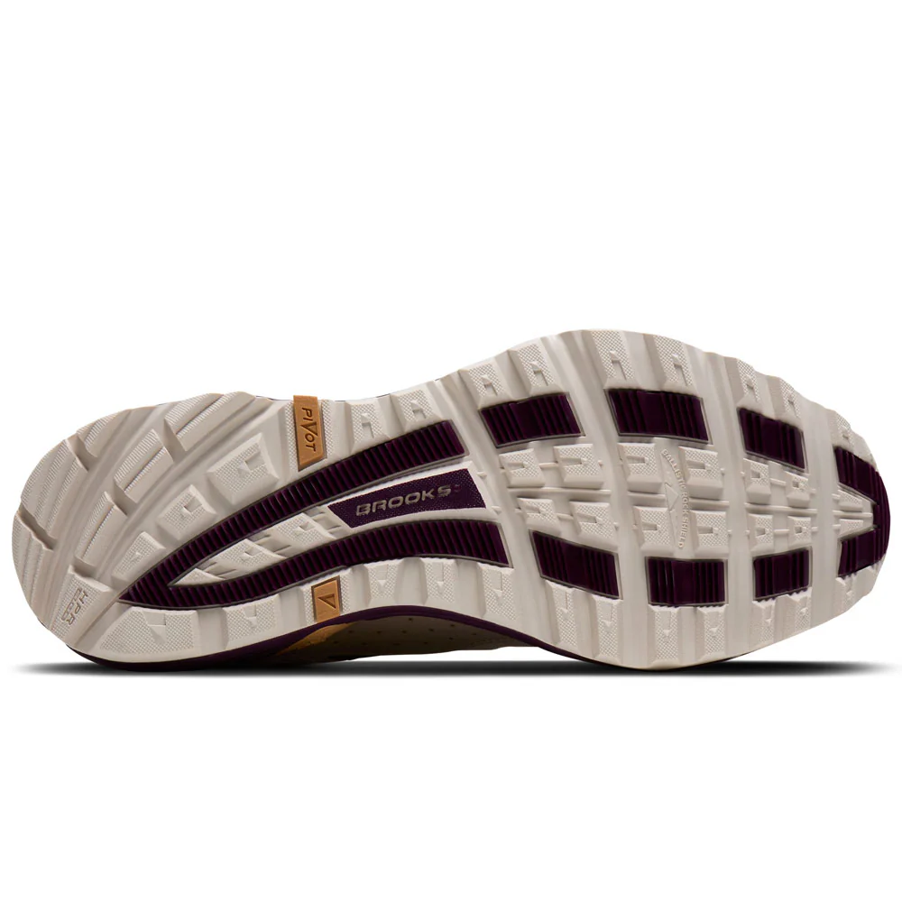 Brooks Cascadia 1 Cushioning Abrasion Resistant Breathable Support Running Shoes Unisex Purple
