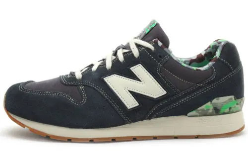 New Balance NB 996 Abrasion Resistant Abrasion Resistant Low top Running Shoes Men's Blue Green White