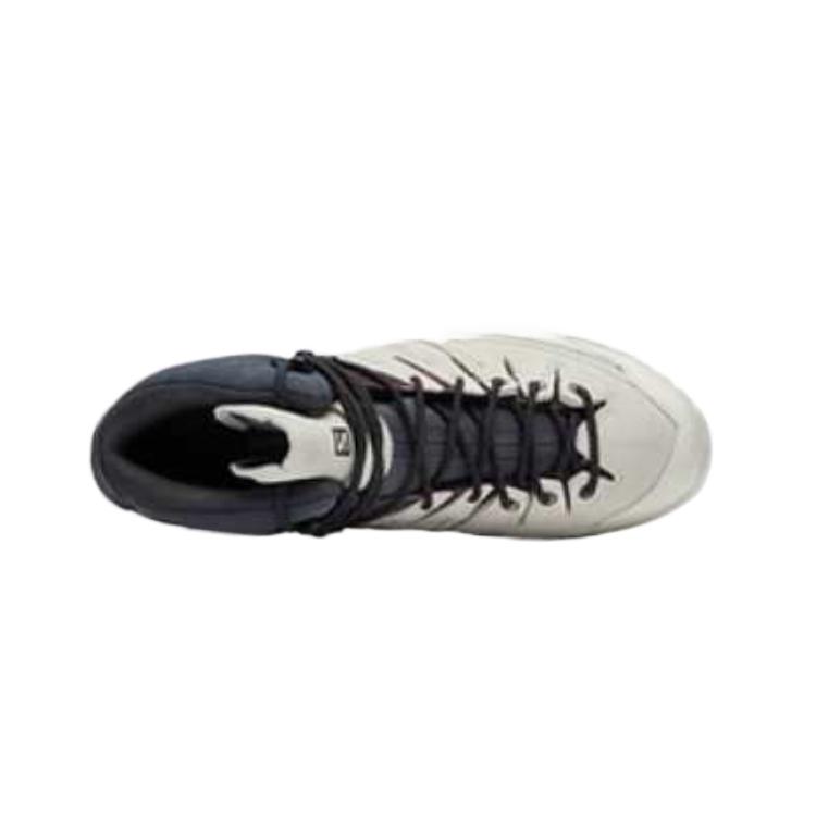 SALOMON X-ALP Cushioned Anti-Slip Wear-Resistant Waterproof And Breathable Mid-Top Running Shoes Unisex Greige