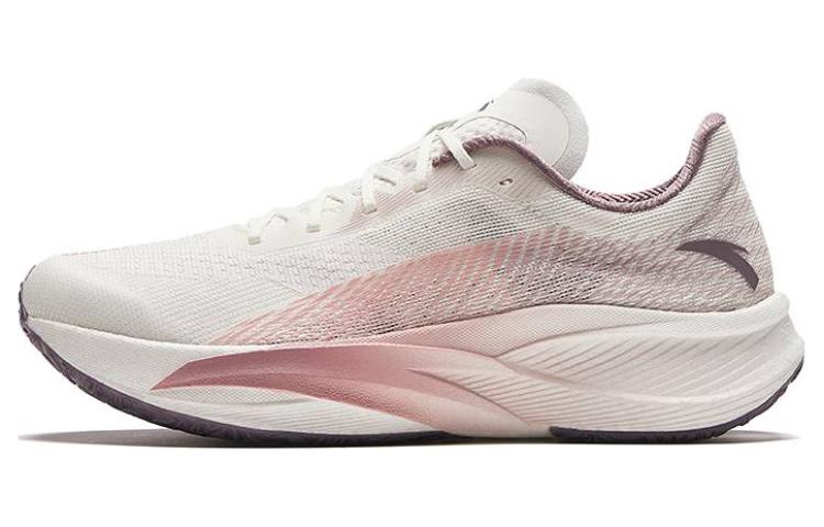 Anta C202 Comfortable Cushioning, Wear Resistant Low top Running Shoes Women's White Purple