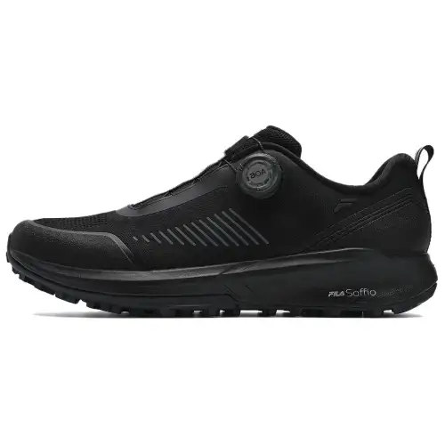 FILA LYNX3+ Abrasion Resistant Low top Outdoor Shoes Men's Black