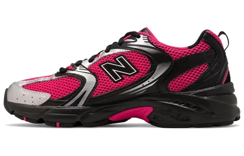 New Balance NB 530 Textile, Synthetic Leather Low top Running Shoes Men's Pink