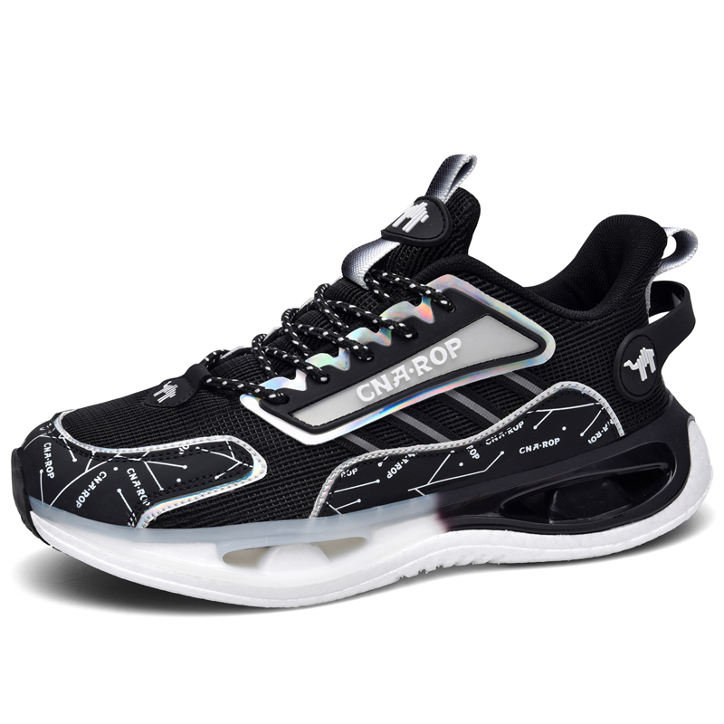 LINGHANGLUOTUO Abrasion Resistant Breathable Coverage Low top Sprint Running Shoes Men’s