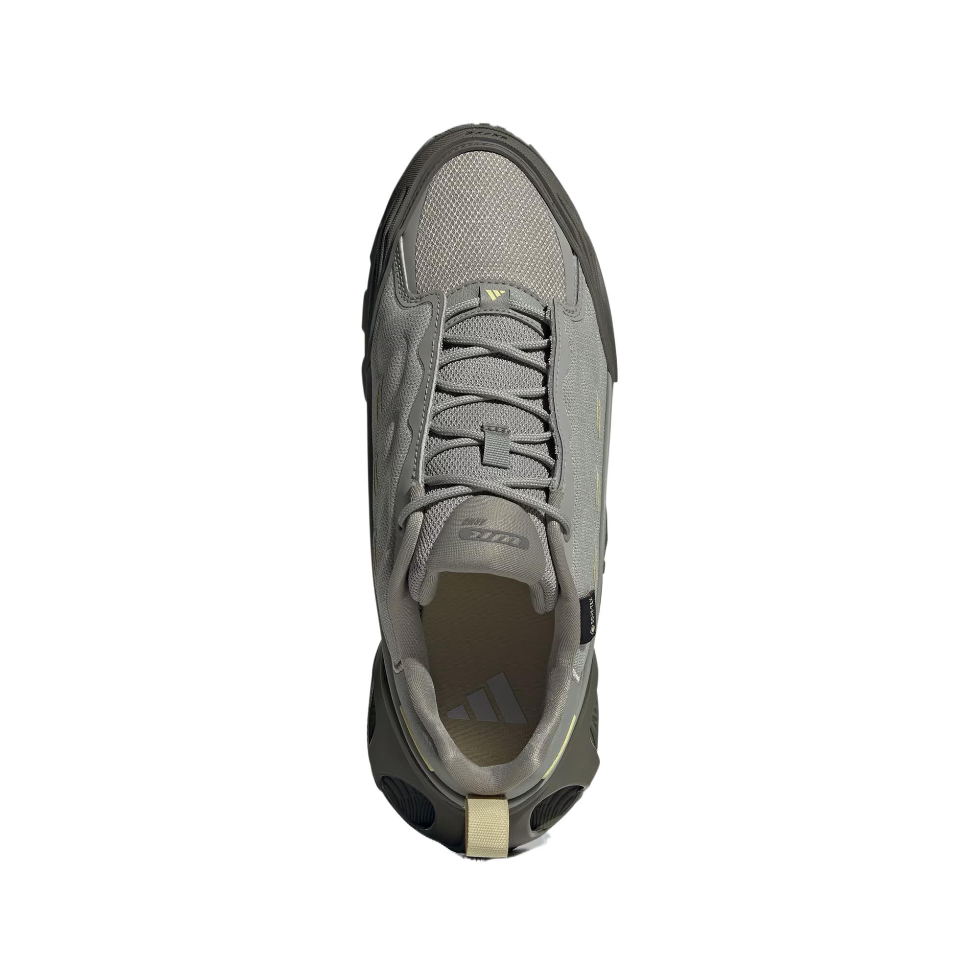 Adidas Wonder Runner Slip Resistant Low top Running Shoes Unisex Strata Olive Green Light Gold Pebble Silver Gray