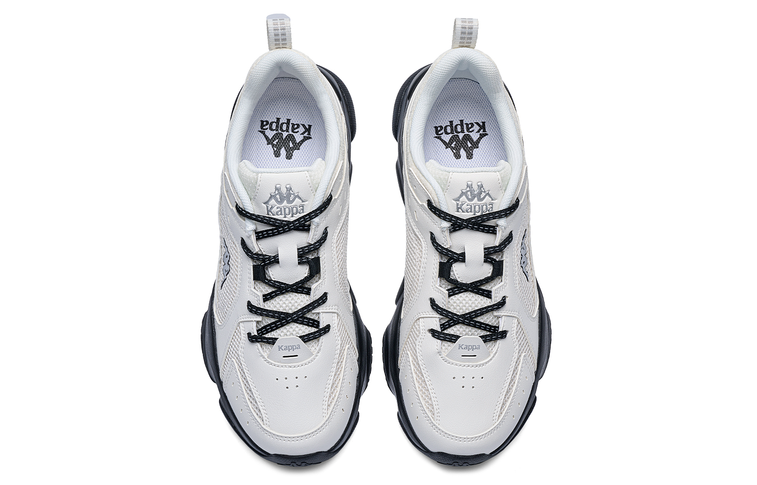 Kappa Urban Sports Cushioning Slip Resistant Abrasion Resistant Support Height Increasing Rebound Low top Running Shoes