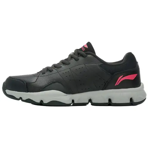 Li Ning Cushioning Slip Resistant Abrasion Resistant Low top Running Shoes Men's