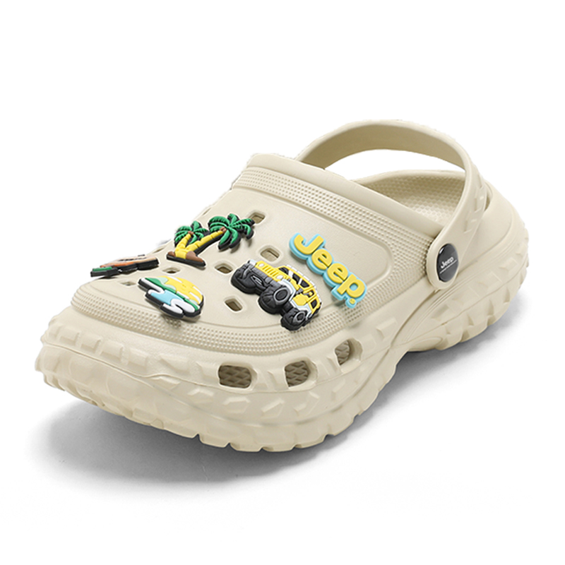 Сабо Jeep Perforated Clogs (бежевые)