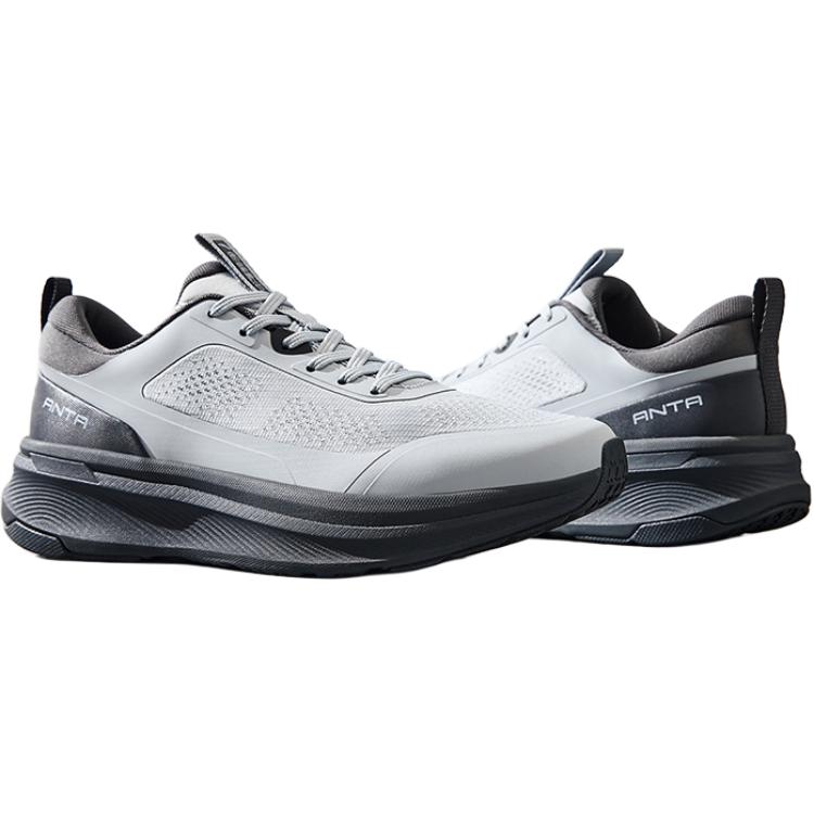 Anta Divine Journey Cushioning, Wear Resistant Low top Training Running Shoes Men’s Gray