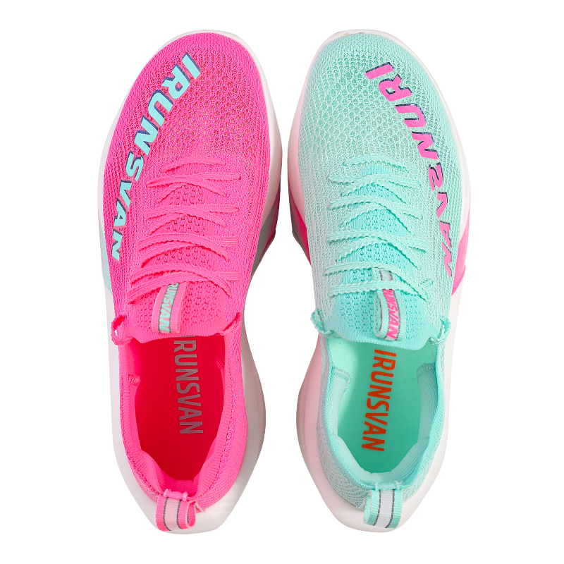 IRUNSVAN Running Shoes Unisex Mismatched Color Cartier Pink