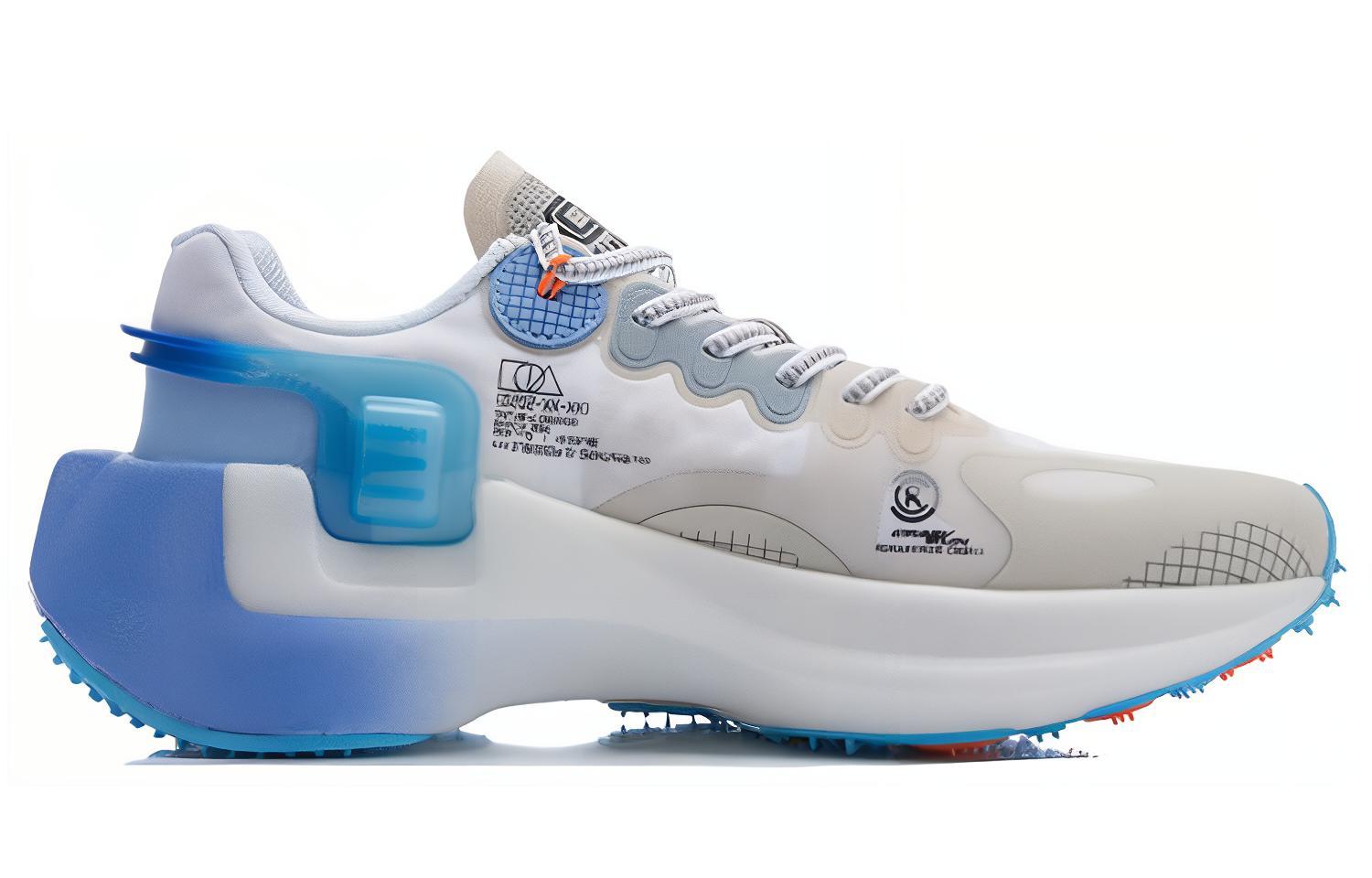 Li Ning Ranger Essential Low top Running Shoes Unisex Blue White