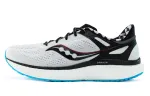 Saucony Hurricane Comfortable Textile, Synthetic Leather Cushioning Slip Resistant Abrasion Resistant Support Low top