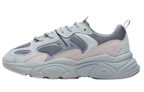 FILA Fila Mars 2 Mars 2.0 mesh Comfortable and versatile Shock Absorbing, Anti-slip and Wear-resistant Low-top Daddy Shoes Women's Gray