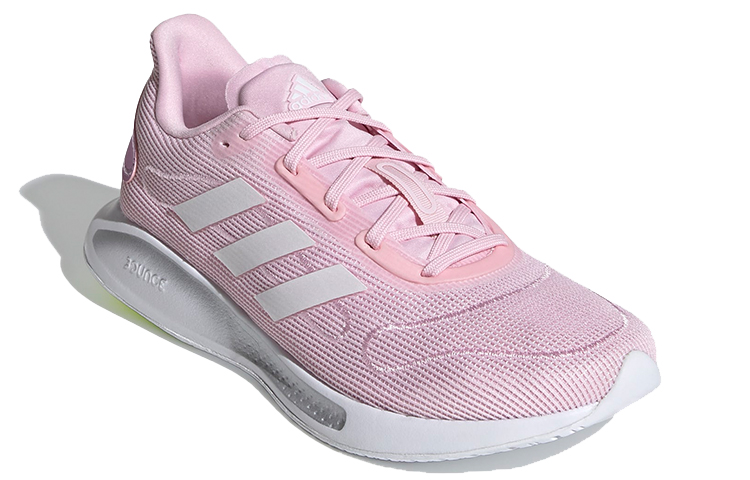 Женские кроссовки adidas Galaxar (розово-серые) — Розовый / серый — фото 2