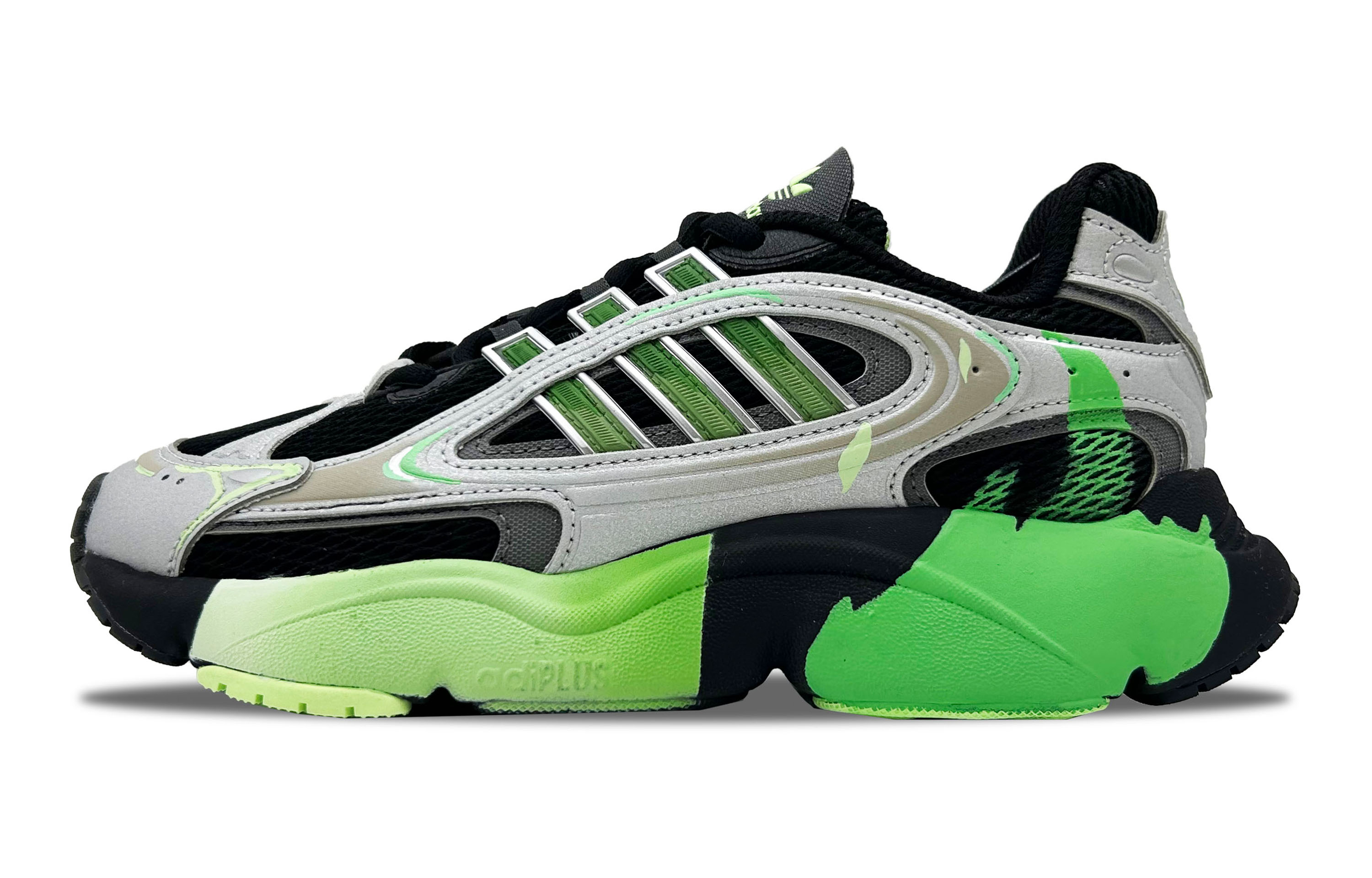 Adidas Originals Ozmillen Cushioning Abrasion Resistant Cushioning, Wear Resistant Low top Casual Running Shoes Women's
