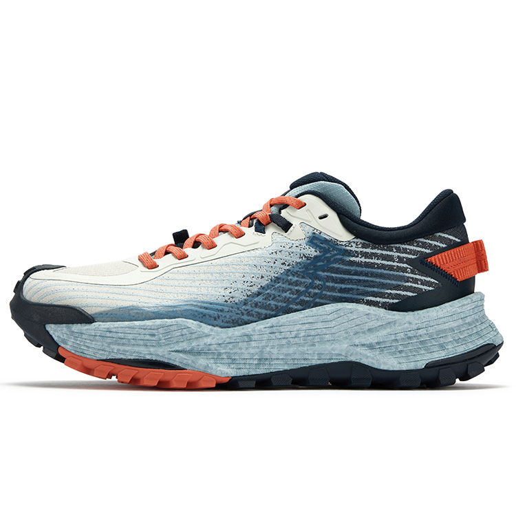 361° Wu Xia 2 Cushioning, Wear Resistant Low top Casual Running Shoes Men’s Mist Blue
